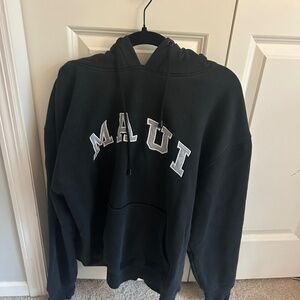 Black Maui Hoodie (Size L)